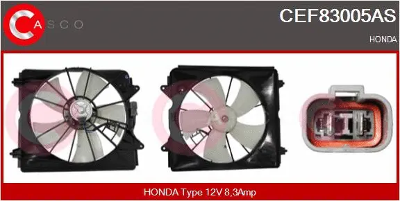 Electric Motor, radiator fan (CEF83005AS)