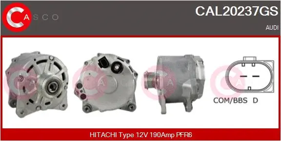 Alternator (CAL20237GS)