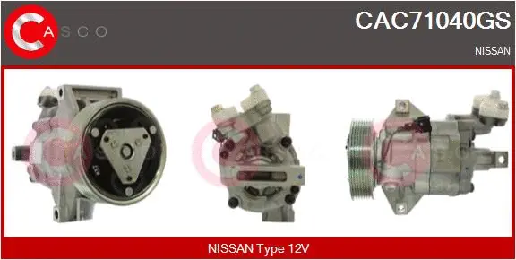 Compressor, air conditioning (CAC71040GS)