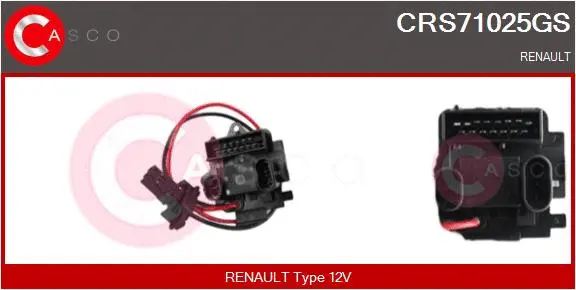 Resistor, interior blower (CRS71025GS)
