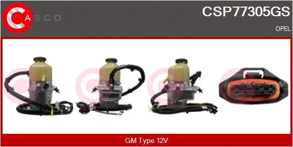 Hydraulic Pump, steering (CSP77305GS)