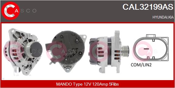Alternator (CAL32199AS)