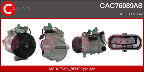 Compressor, air conditioning (CAC76089AS)