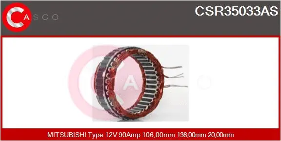 Stator, alternator (CSR35033AS)