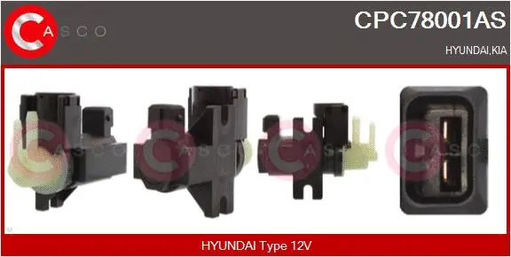 Pressure Converter, exhaust control (CPC78001AS)