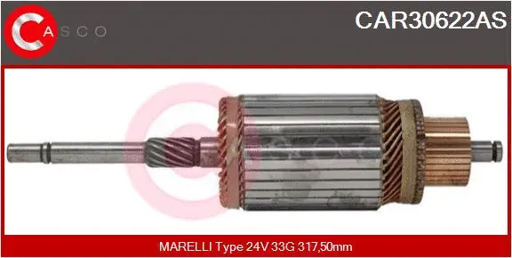 Armature, starter (CAR30622AS)