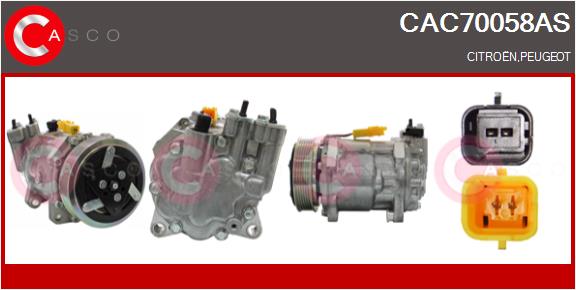 Compressor, air conditioning (CAC70058AS)