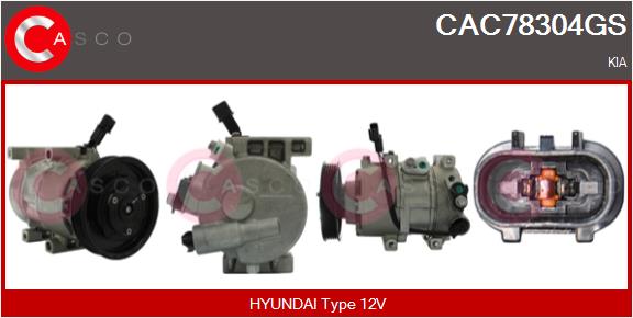 Compressor, air conditioning (CAC78304GS)
