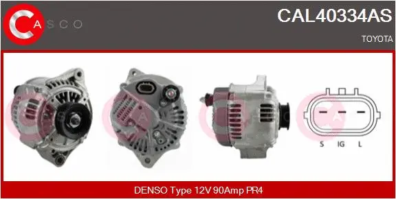 Alternator (CAL40334AS)