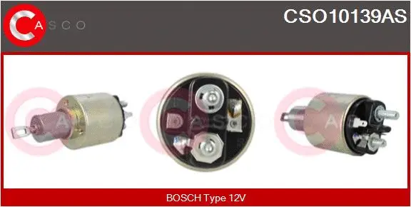 Solenoid Switch, starter (CSO10139AS)