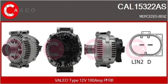 Alternator (CAL15322AS)