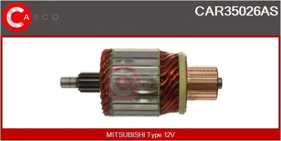 Armature, starter (CAR35026AS)