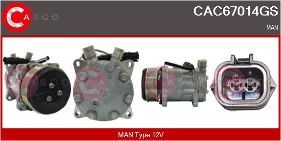 Compressor, air conditioning (CAC67014GS)
