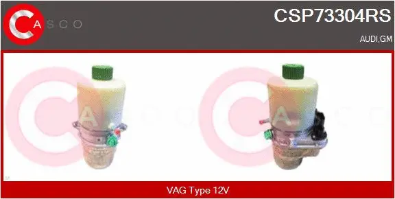 Hydraulic Pump, steering (CSP73304RS)
