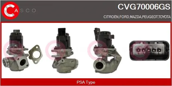 EGR Valve (CVG70006GS)