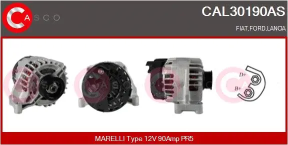 Alternator (CAL30190AS)