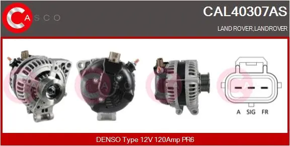 Alternator (CAL40307AS)