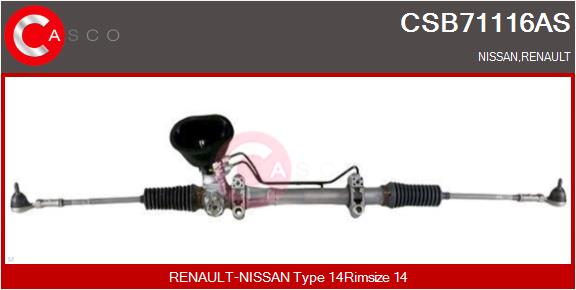 Steering Gear (CSB71116AS)