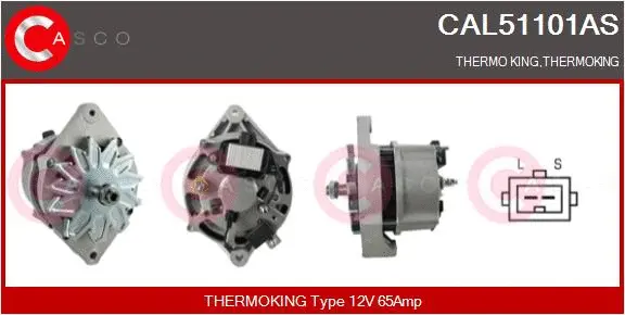 Alternator (CAL51101AS)
