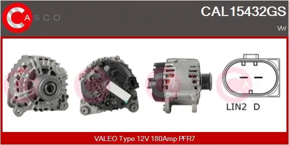 Alternator (CAL15432GS)
