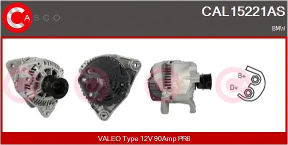 Alternator (CAL15221AS)