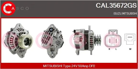 Alternator (CAL35672GS)