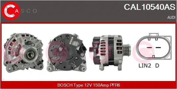 Alternator (CAL10540AS)