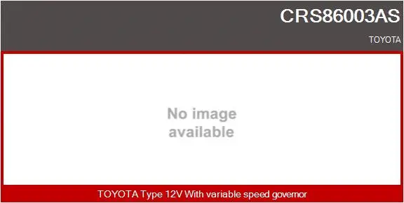 Series resistor, electric motor (radiator fan) (CRS86003AS)