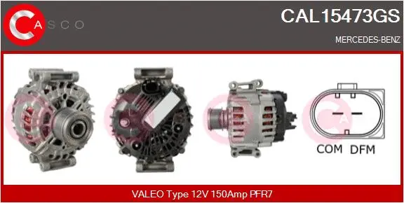 Alternator (CAL15473GS)