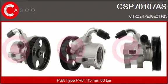 Hydraulic Pump, steering (CSP70107AS)