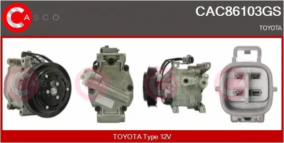 Compressor, air conditioning (CAC86103GS)