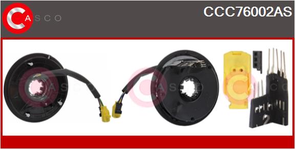 Clockspring, airbag (CCC76002AS)