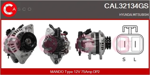 Alternator (CAL32134GS)