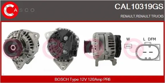 Alternator (CAL10319GS)