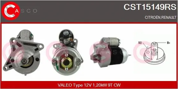 Starter (CST15149RS)