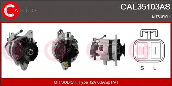 Alternator (CAL35103AS)