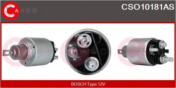 Solenoid Switch, starter (CSO10181AS)