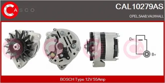 Alternator (CAL10279AS)