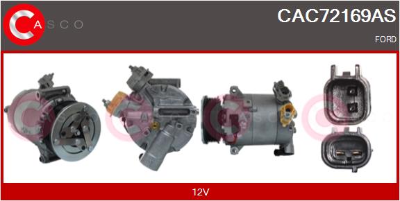 Compressor, air conditioning (CAC72169AS)
