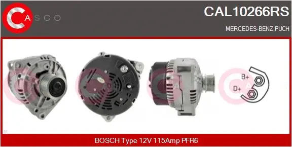 Alternator (CAL10266RS)