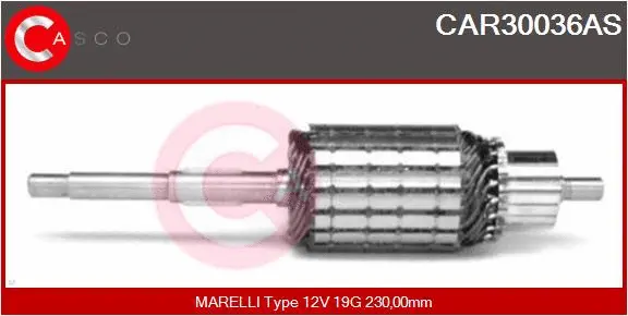 Armature, starter (CAR30036AS)