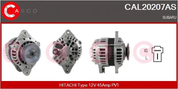 Alternator (CAL20207AS)