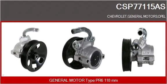 Hydraulic Pump, steering (CSP77115AS)