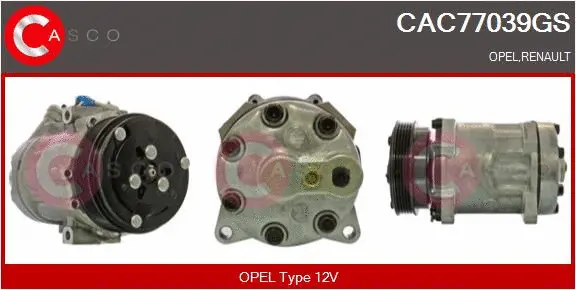 Compressor, air conditioning (CAC77039GS)