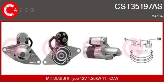 Starter (CST35197AS)