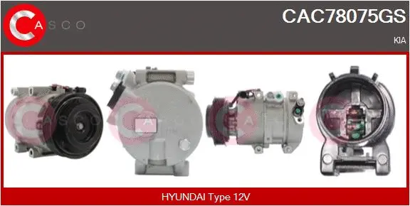 Compressor, air conditioning (CAC78075GS)
