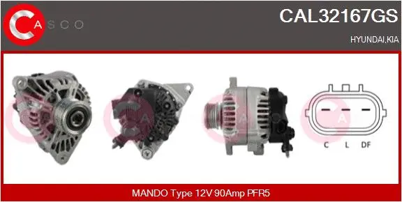 Alternator (CAL32167GS)