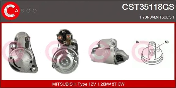 Starter (CST35118GS)