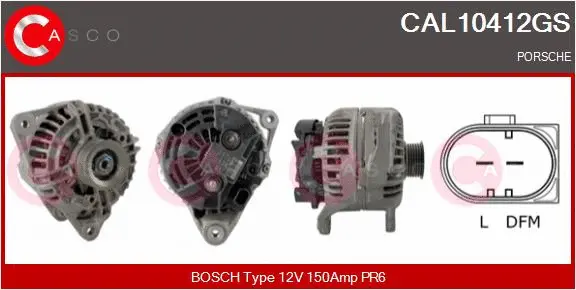 Alternator (CAL10412GS)