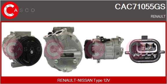 Compressor, air conditioning (CAC71055GS)